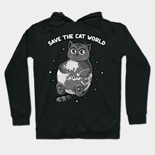 Cat Save The Earth Hoodie